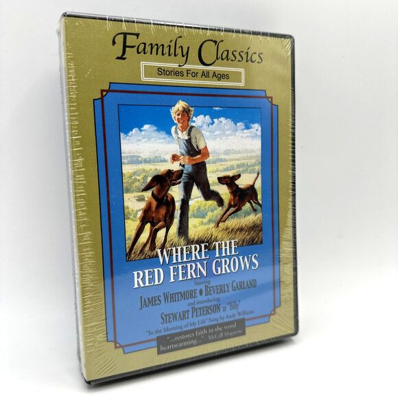 Other - Where the Red Fern Grows & Where the Red Fern Grows Part 2 DVDs NEW SEALED